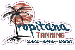 Tropitana Tanning salon logo Delafield WI