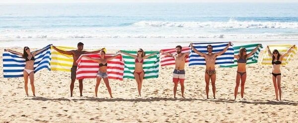 Dock & Bay Beach Towel available at Tropitana Tanning Delafield WI